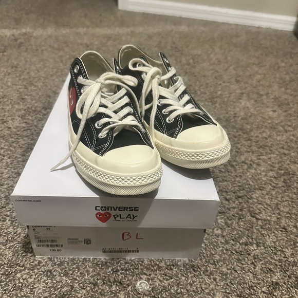 Comme des garcon PLAY converse - Picture 2 of 5